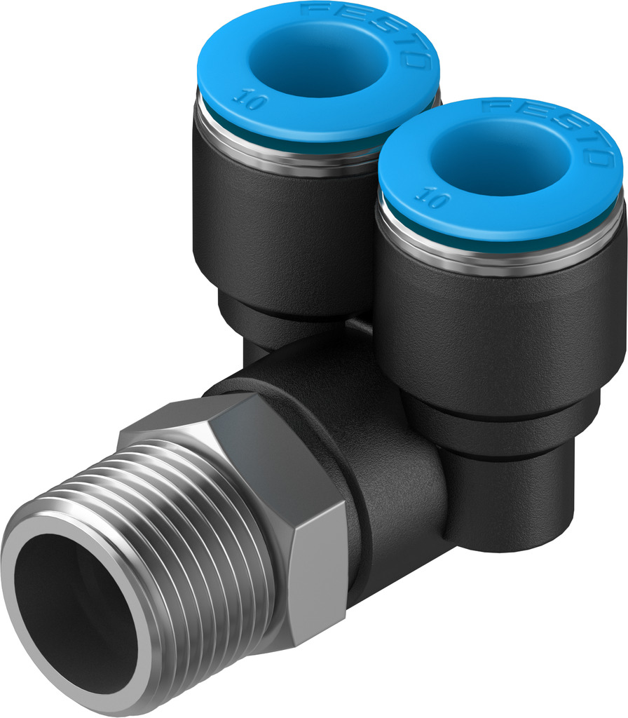 FESTO/费斯托 Y 型快插螺纹接头 QSYL-3/8-10