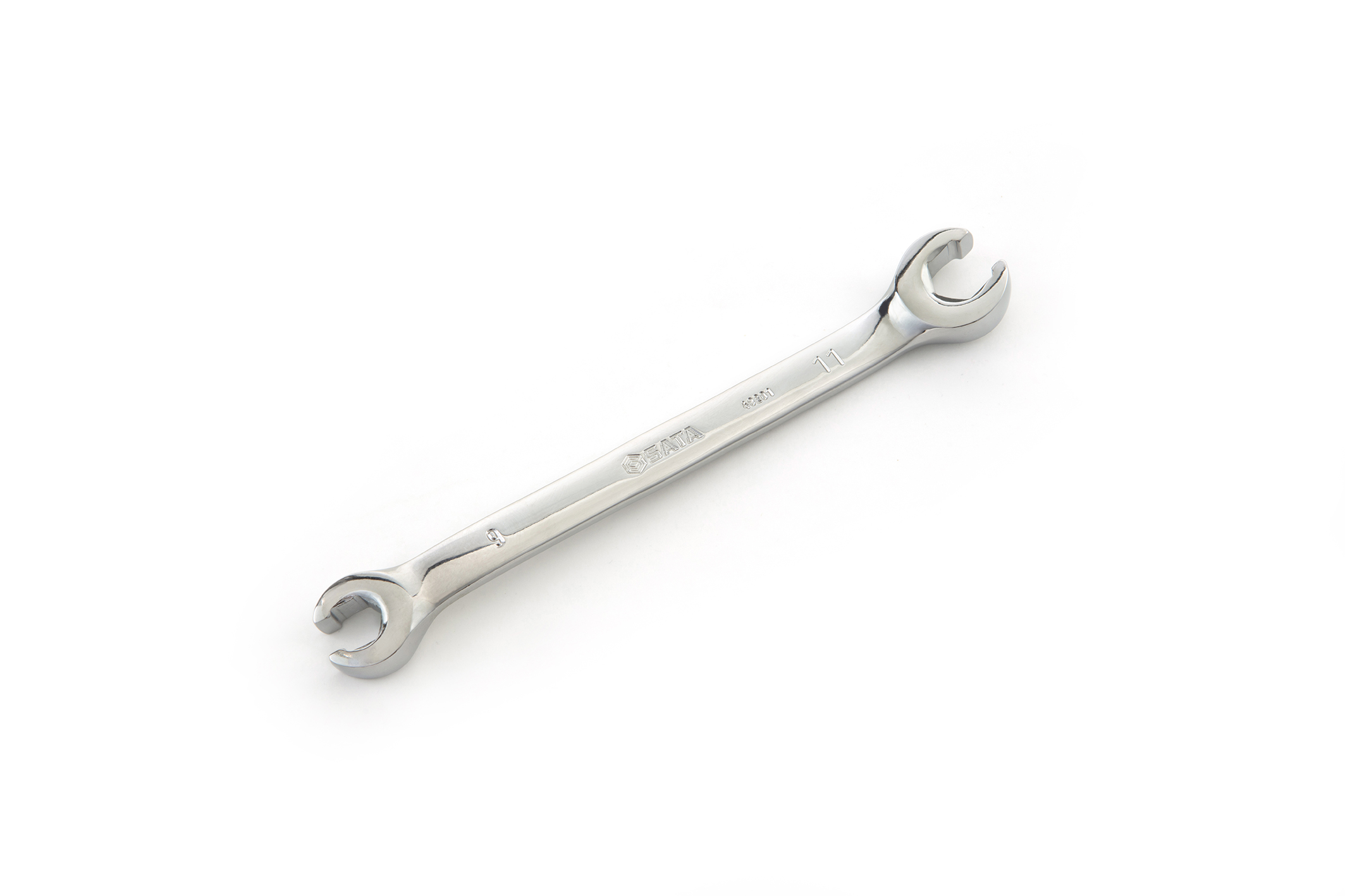 SATA/世达 全抛光油管扳手10x12MM 48204
