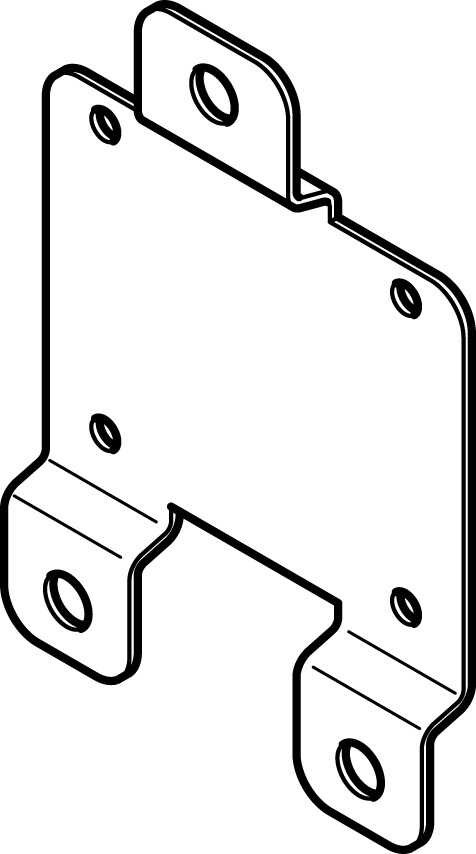 FESTO/费斯托 墙面安装件 SAMH-FW-W