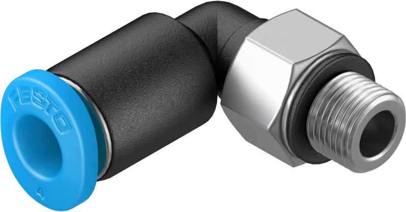 FESTO/费斯托 L 型快插式螺纹接头 QSML-M5-4