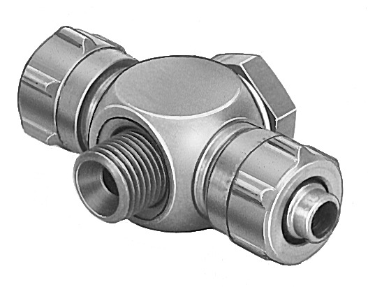 FESTO/费斯托 T 形快插螺纹接头 TCK-1/4-PK-6-KU