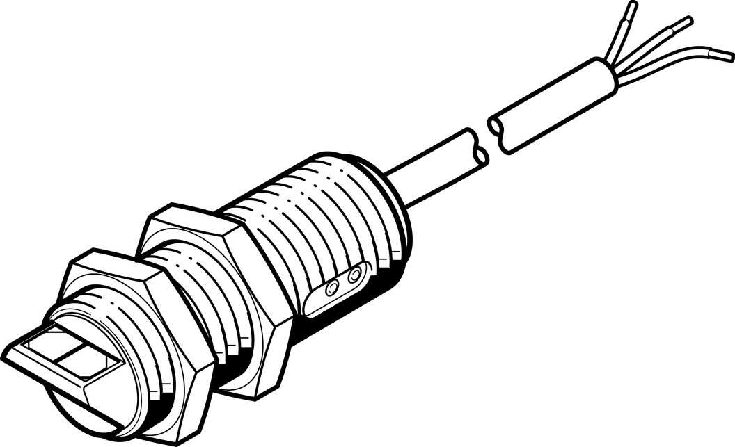 FESTO/费斯托 对射式传感器 SOEG-RSP-M18W-NS-K-2L