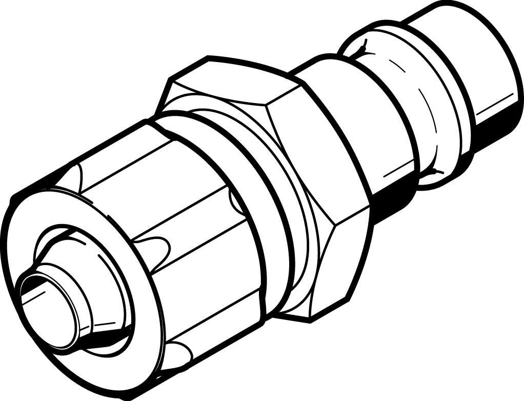 FESTO/费斯托 快速连接插头 KS4-CK-4