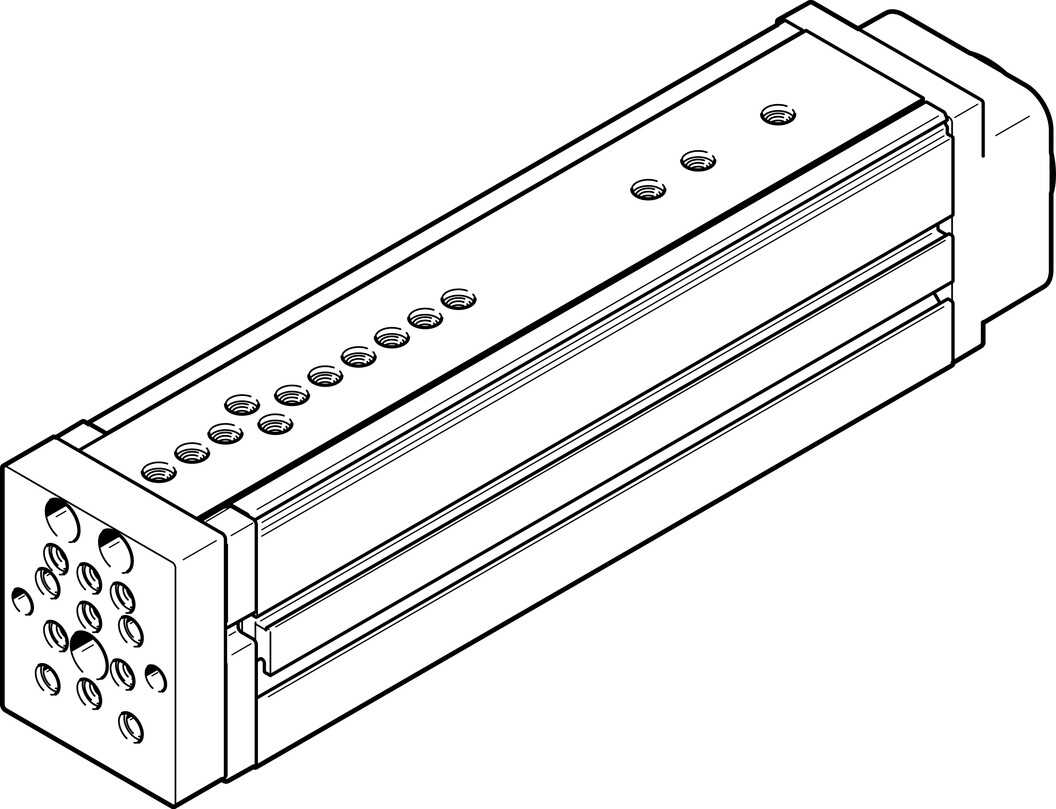 FESTO/费斯托 小型滑台式电缸 EGSL-BS-55-100-12.7P