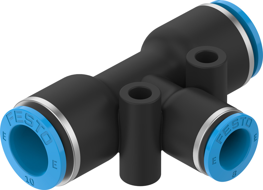 FESTO/费斯托 T 型快插接头 NPQE-T-Q8-Q10-P10