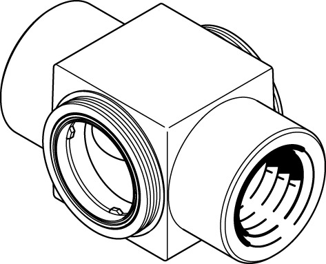 FESTO/费斯托 环形管接头 TK-3/8