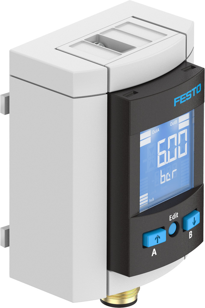 FESTO/费斯托 压力传感器 SPAU-P10R-MS6-F-L-PNLK-PNVBA-M12D
