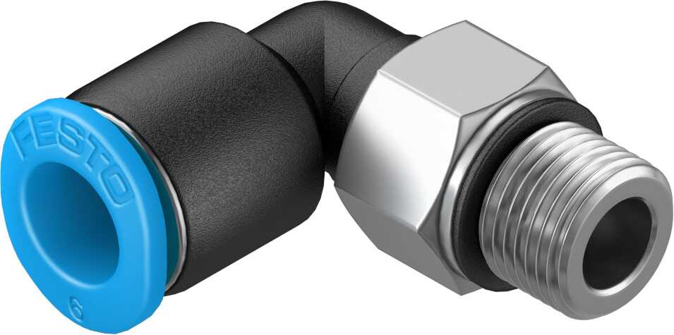 FESTO/费斯托 L 型快插式螺纹接头 QSML-M7-6-100