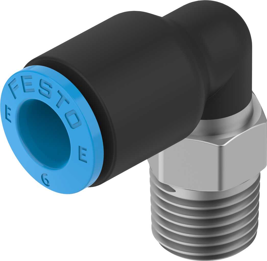 FESTO/费斯托 L 型快插式螺纹接头 NPQE-L-R18-Q6-P10