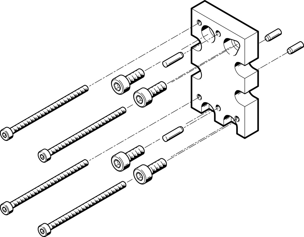 FESTO/费斯托 连接组件 HAPG-74
