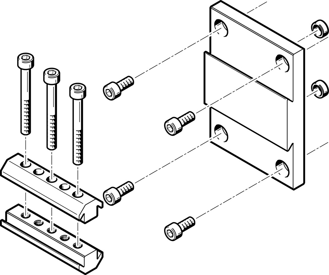 FESTO/费斯托 连接组件 DHAA-D-L-32-H2