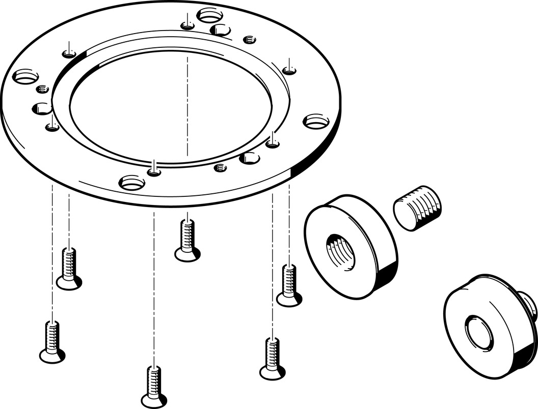 FESTO/费斯托 旋转分度头 DADM-CK-140-6