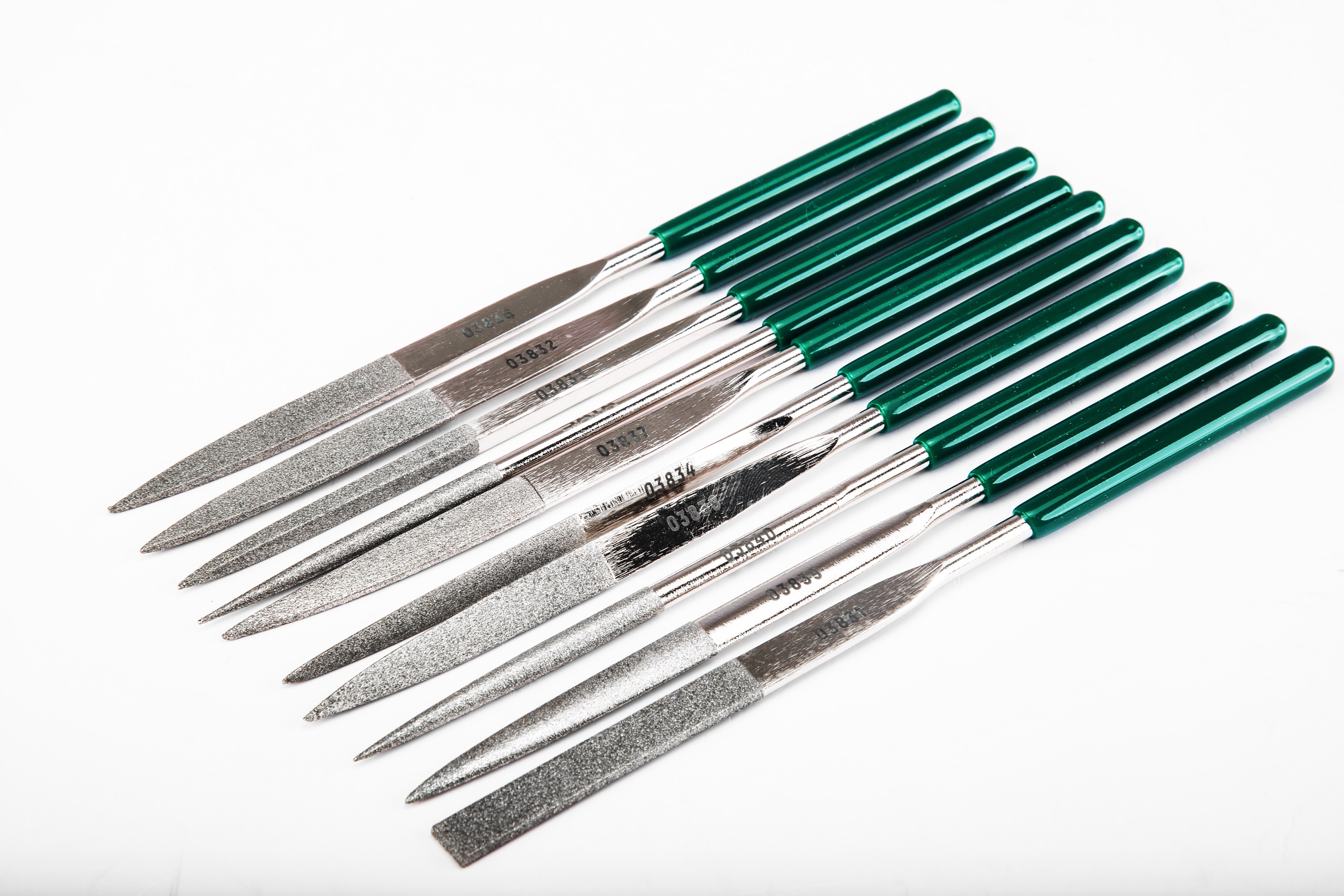SATA/世达 10件套金刚石整形锉4x160MM 03830