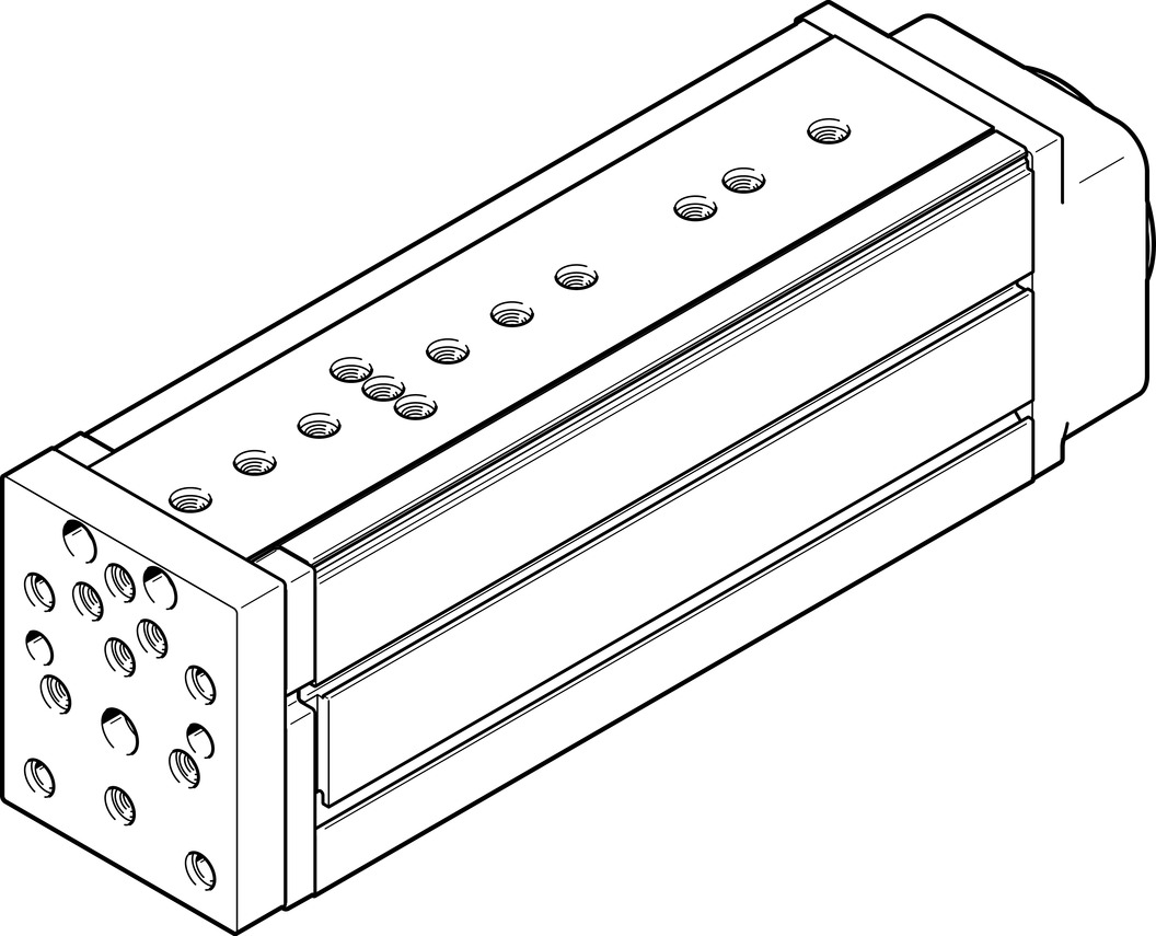 FESTO/费斯托 小型滑台式电缸 EGSL-BS-75-100-10P