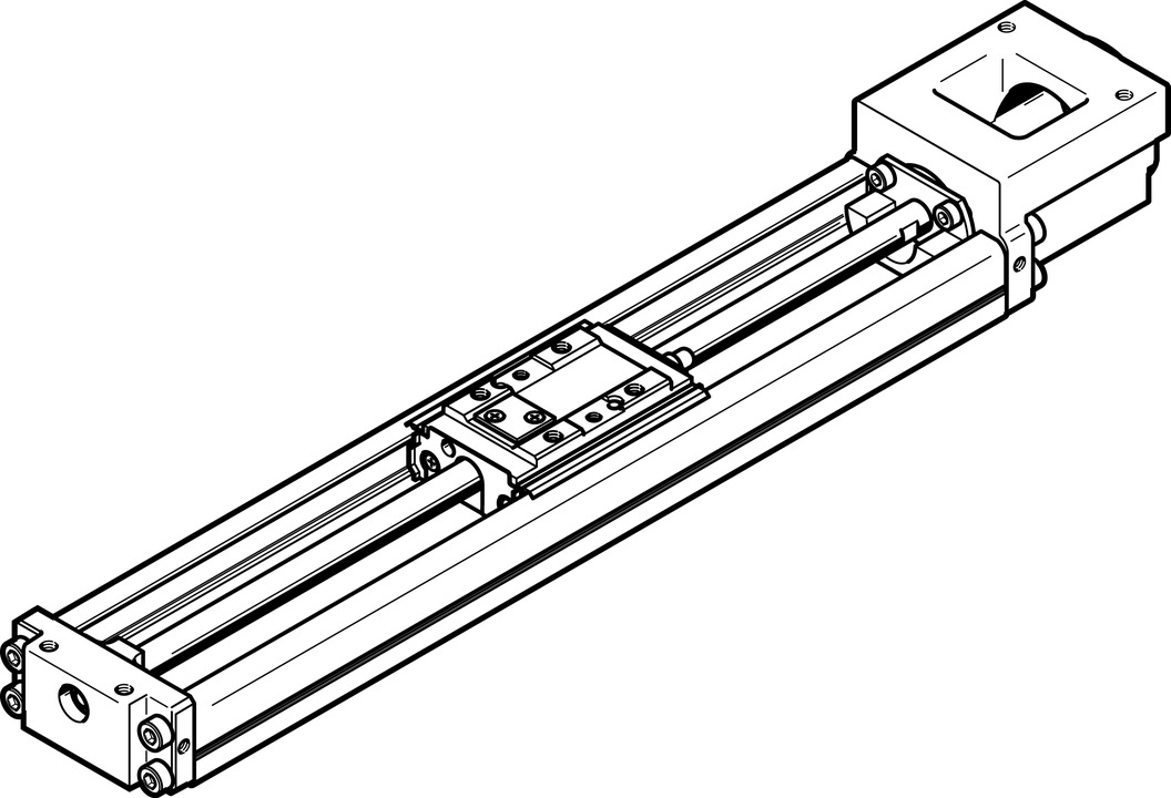 FESTO/费斯托 滑台式电缸 EGSK-20-125-1P