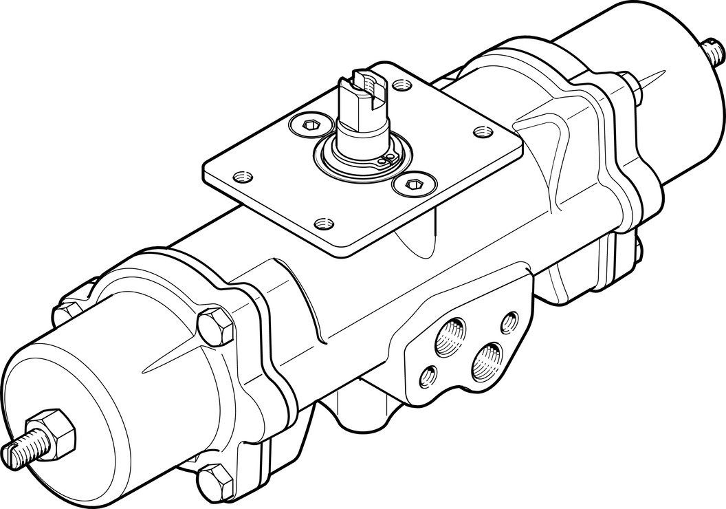 FESTO/费斯托 摆动驱动器 DAPS-0015-090-RS2-F03-CR