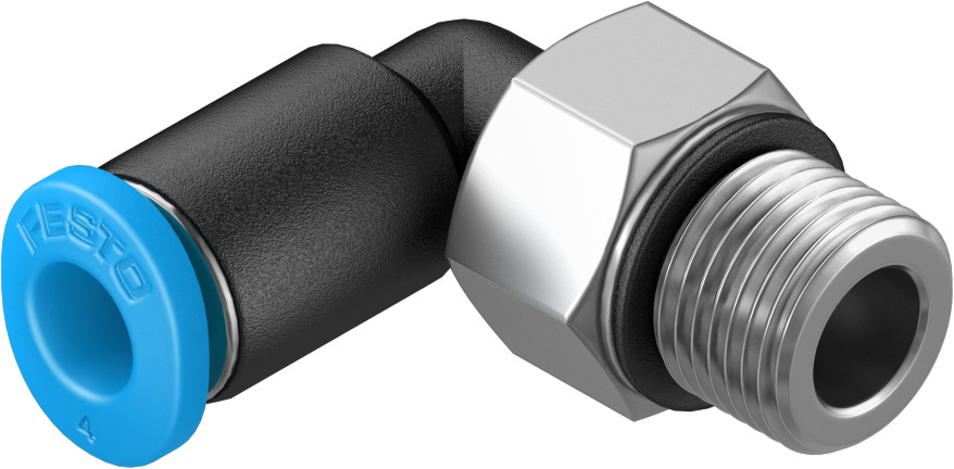 FESTO/费斯托 L 型快插式螺纹接头 QSML-M7-4-100
