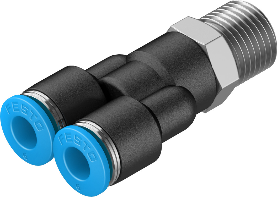 FESTO/费斯托 Y 型快插螺纹接头 QSY-1/4-6