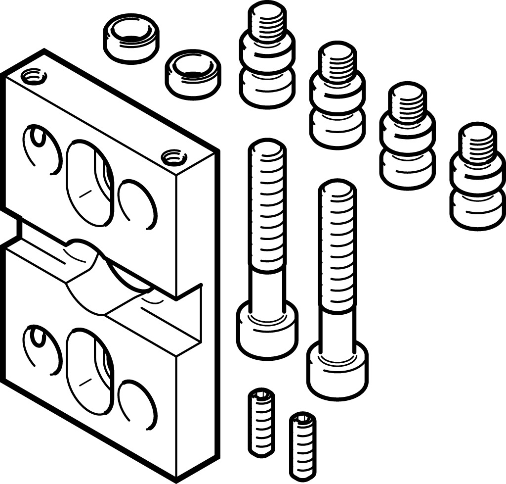 FESTO/费斯托 连接组件 DHAA-G-Q5-25-E-B11-25