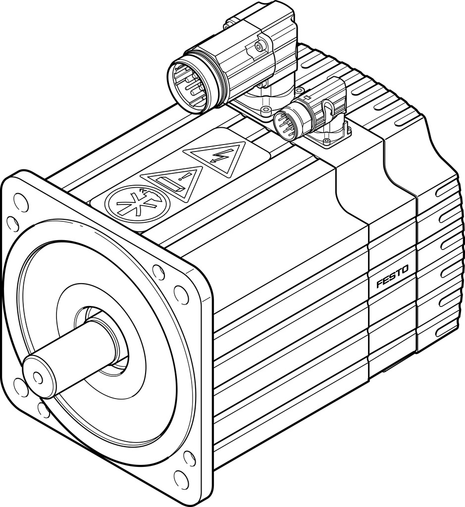 FESTO/费斯托 伺服电机 EMMS-AS-190-S-HS-AR-S1