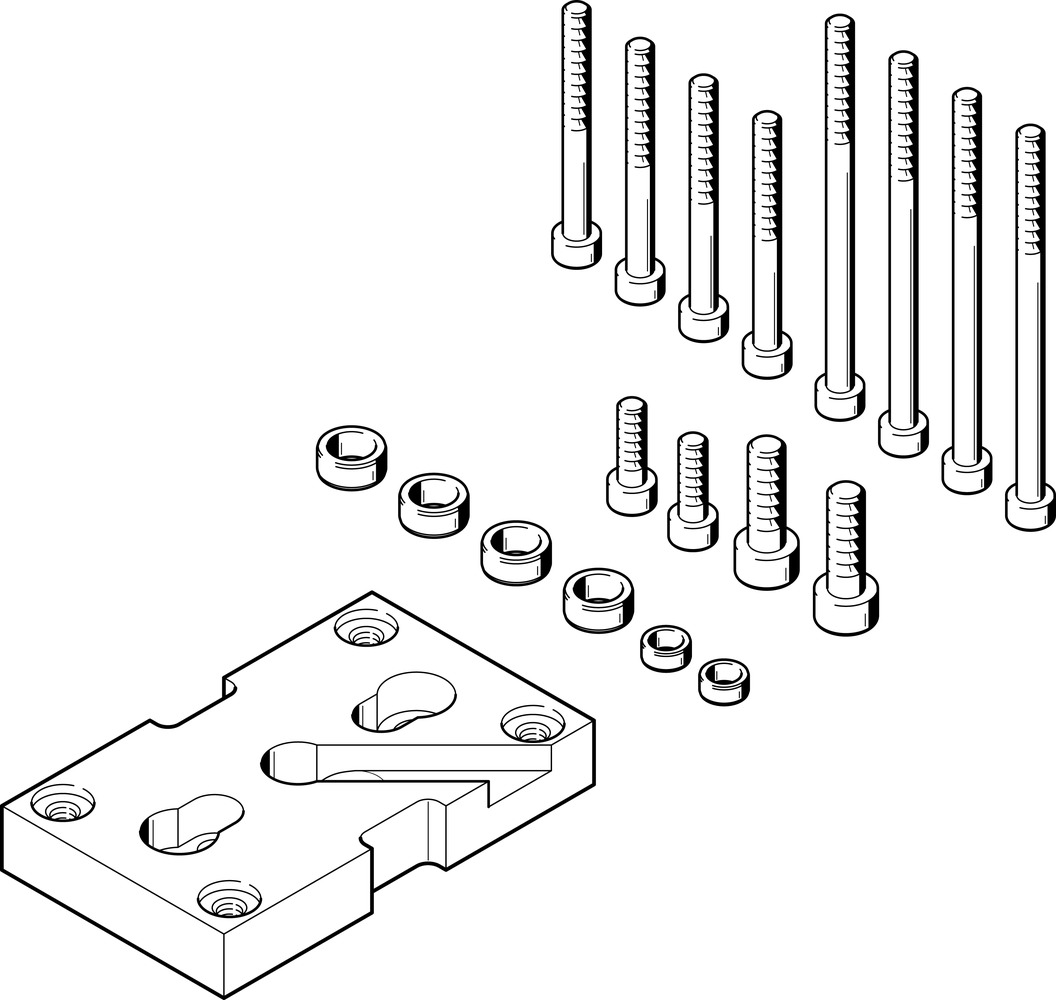 FESTO/费斯托 连接组件 DHAA-G-Q5-32-B8-50