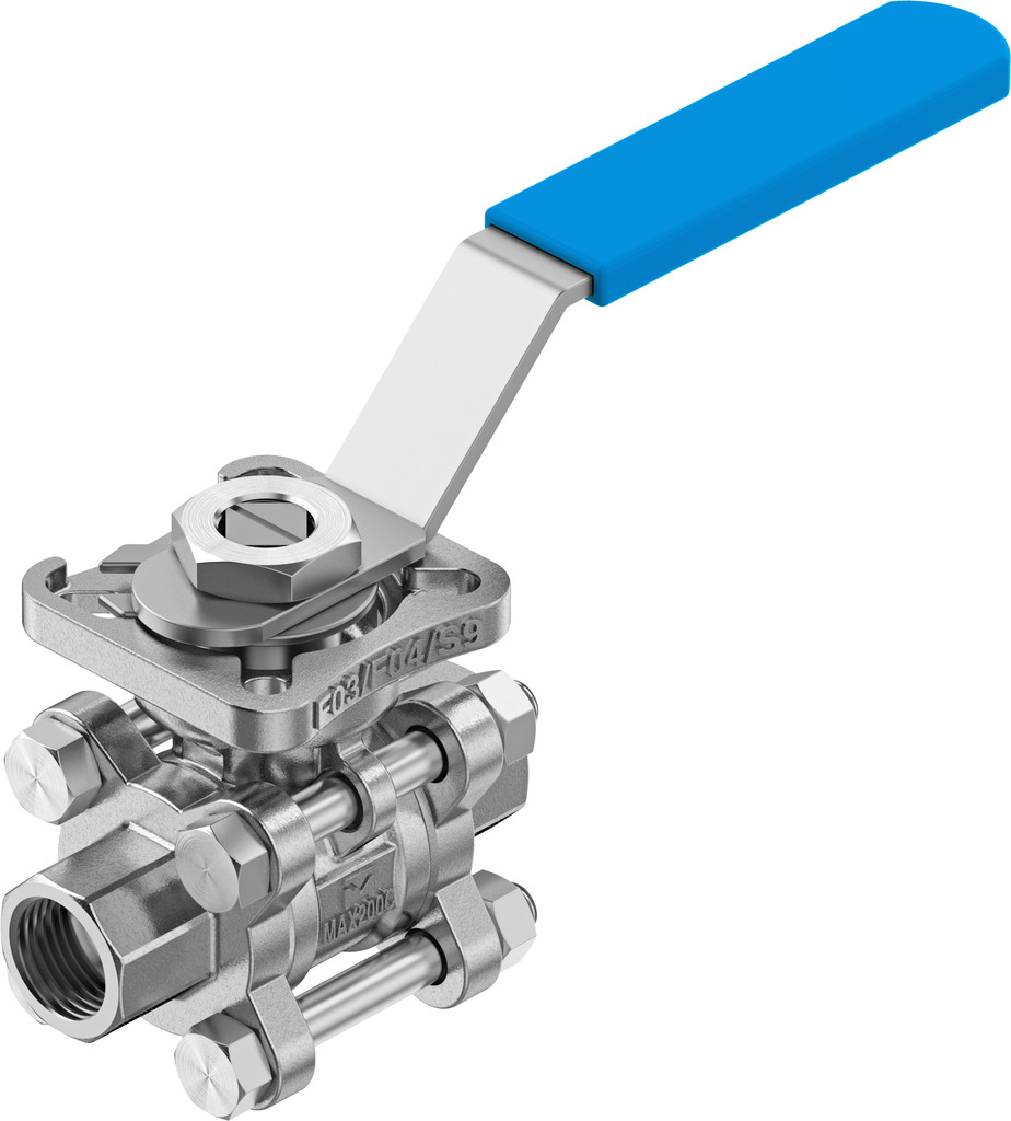 FESTO/费斯托 球阀 VZBE-1/4-WA-63-T-2-F0304-M-V15V15
