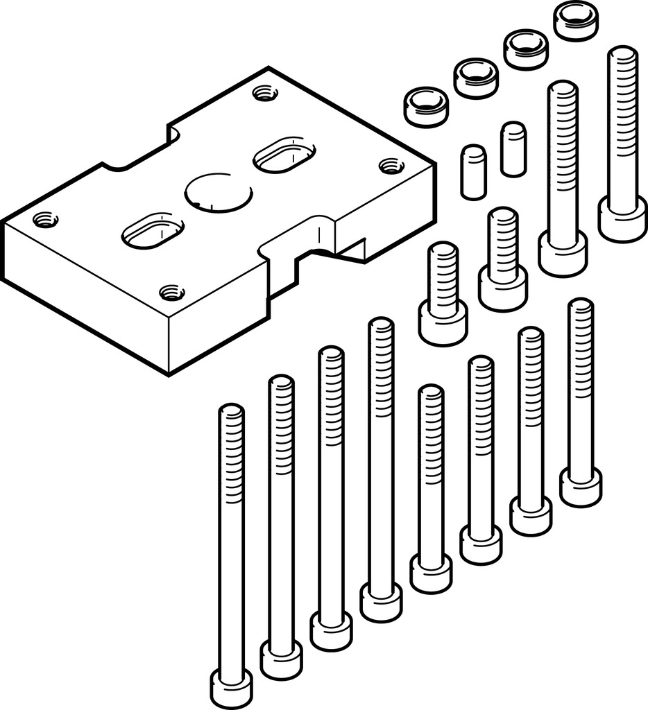 FESTO/费斯托 连接组件 HAPG-SD2-26