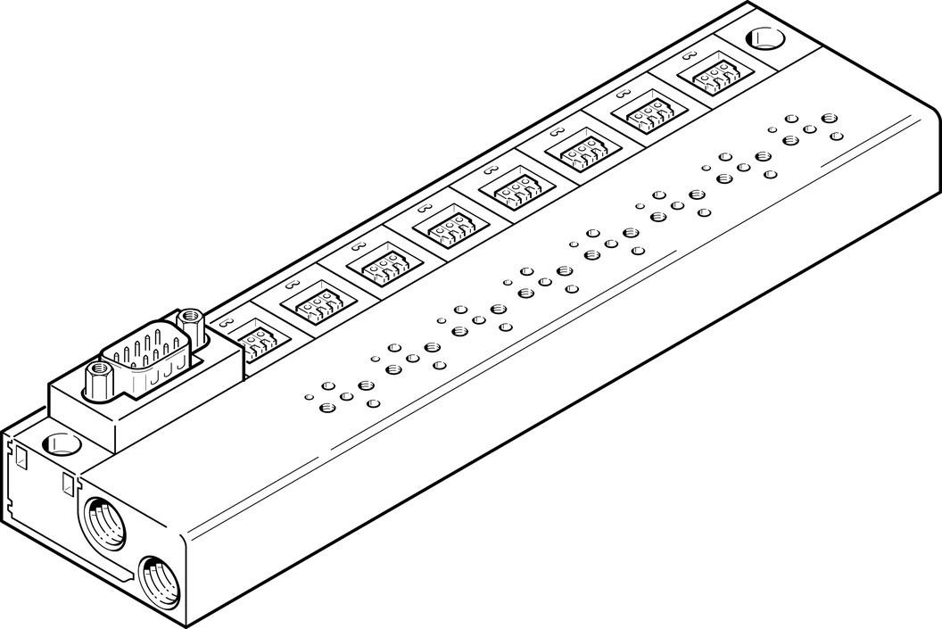 FESTO/费斯托 气路板模块 MHP1-PR8-3-PI-D9