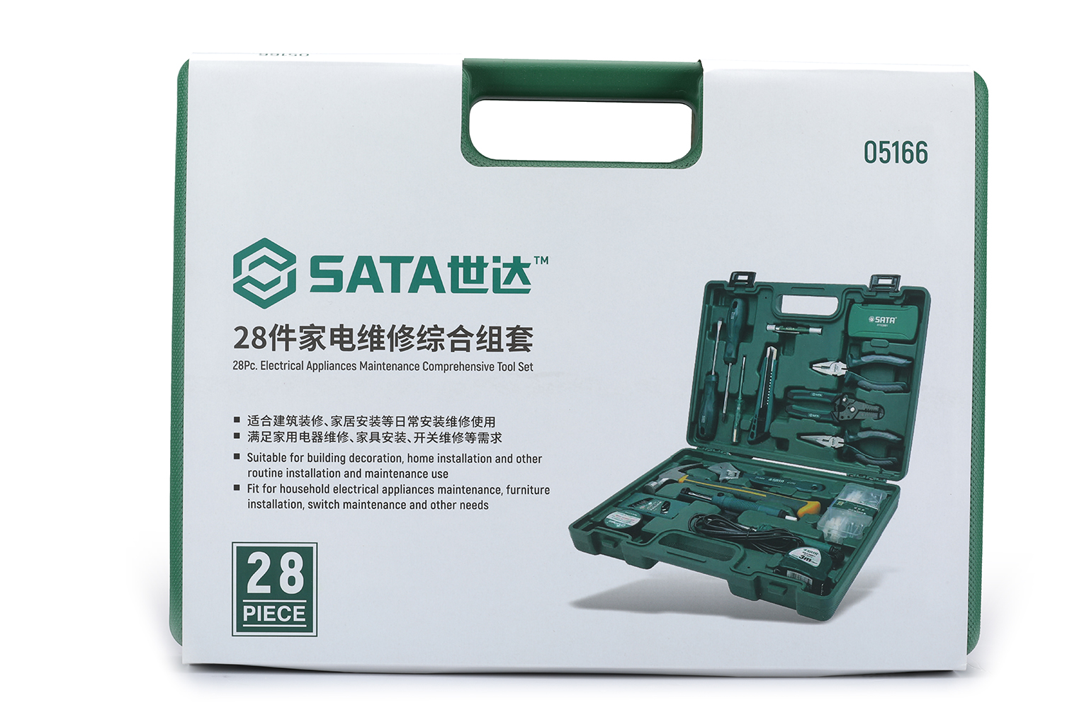 SATA/世达 28件家电维修综合组套 05166