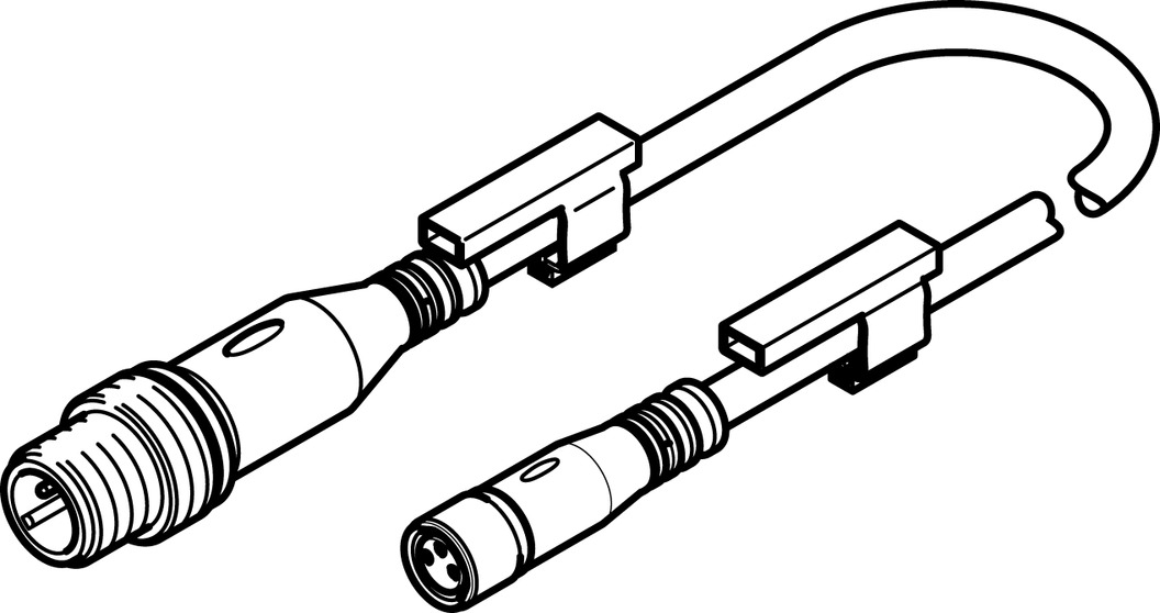 FESTO/费斯托 连接电缆 NEBU-M8G3-K-0.5-M12G3
