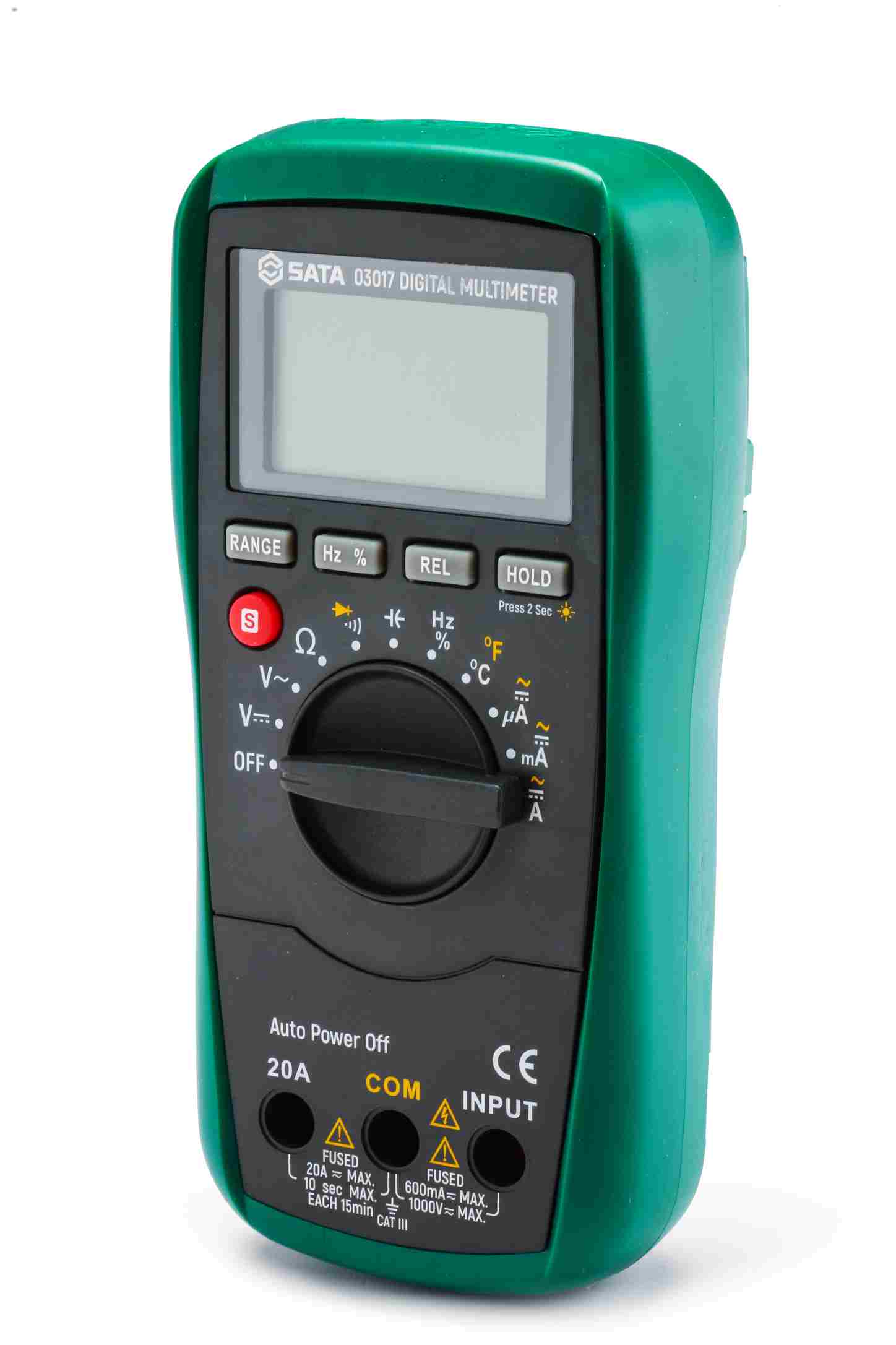 SATA/世达 带温度测量数字万用表 03017