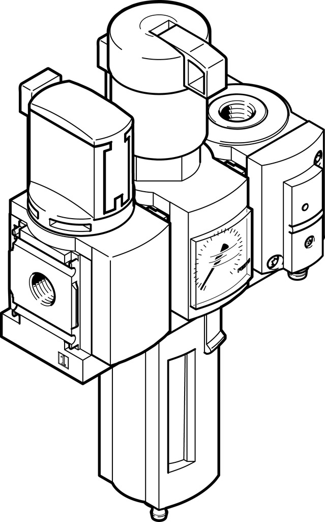 FESTO/费斯托 气源处理装置组合 MSB6-1/2:C3:J120:F12-WP