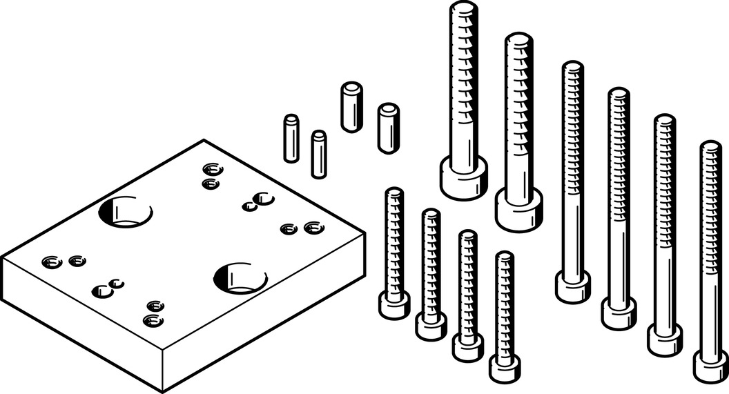 FESTO/费斯托 连接组件 HAPG-SD2-47
