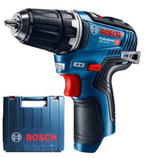 BOSOH 电钻 带充电器/ 12V 3.0AH电池*2/ GSR12V-35
