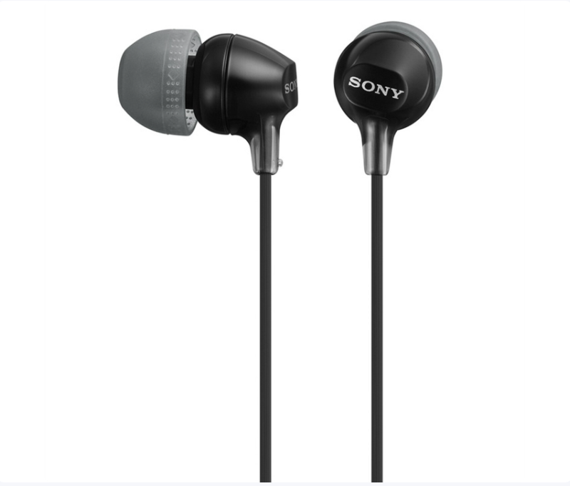 索尼 入耳式耳机有线 MDR-EX15LP有线 黑色