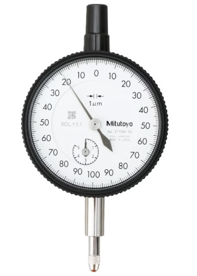 Mitutoyo/三丰 杠杆千分表 日本三丰千分表2119A 0-5 0.001 规格:0-5mm 读数:0.001mm