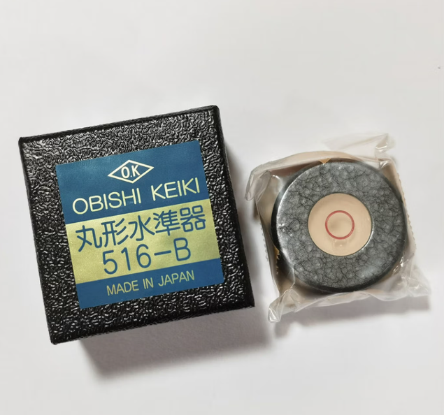 大菱 日本大菱OBISHI丸形水平仪AR102 圆形迷你水准器 516-B 圆形