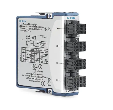 NI C系列通用模拟输入模块 NI-9219 产品编号:785994-01