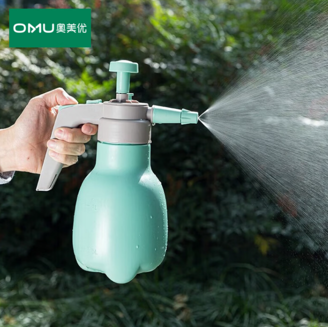 奥美优 喷壶 【薄荷绿/1L】气压式喷壶