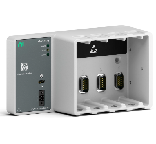 NI 4槽 USB C型CompactDAQ机箱 cDAQ-9173